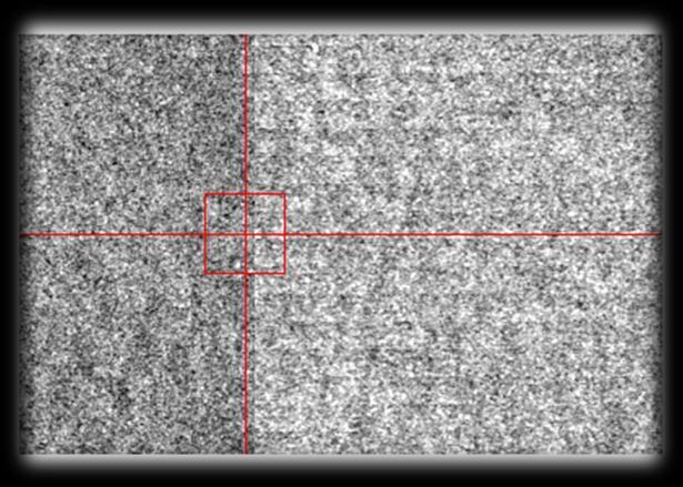 45 a) Utsnitt av SAR bilde med specke støy b) Horisontal Intensitetsprofil fra bilde a) c) Utsnitt av SAR bilde med specke støy som er filtrert med 9 9