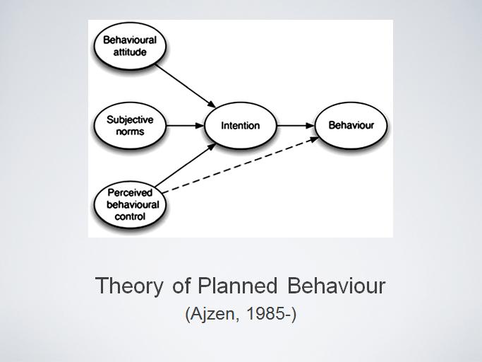 Implementation intentions (action planning) What, when