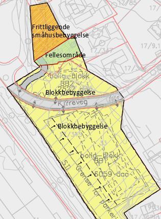 Ill.3. Ønskelige endringer i reguleringsplan for «Sementveien 33».