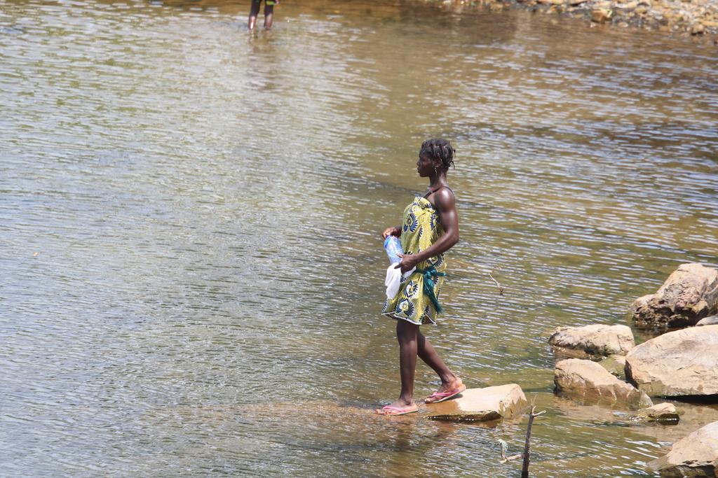 Drikkevann er mangelvare mange steder i Afrika Lake Volta har førsteklasses vannkvalitet.