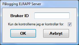 Håndbok i ELRAPP 58 I neste vindu velger du hvilke uker du vil laste ned kontroller for. 8.