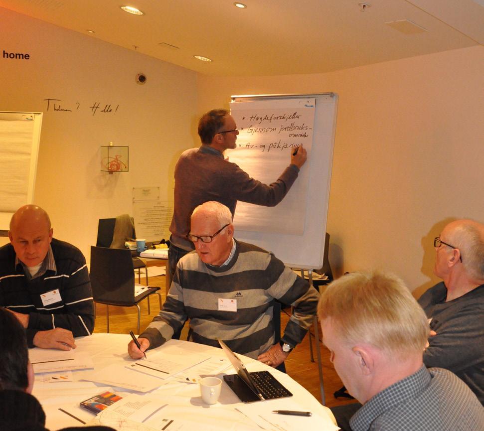Hva særpreger transportsystemet i Gjøvik by? I første del av verkstedet ble deltakerne delt inn i grupper etter organisatorisk tilhørighet. Gruppe A.