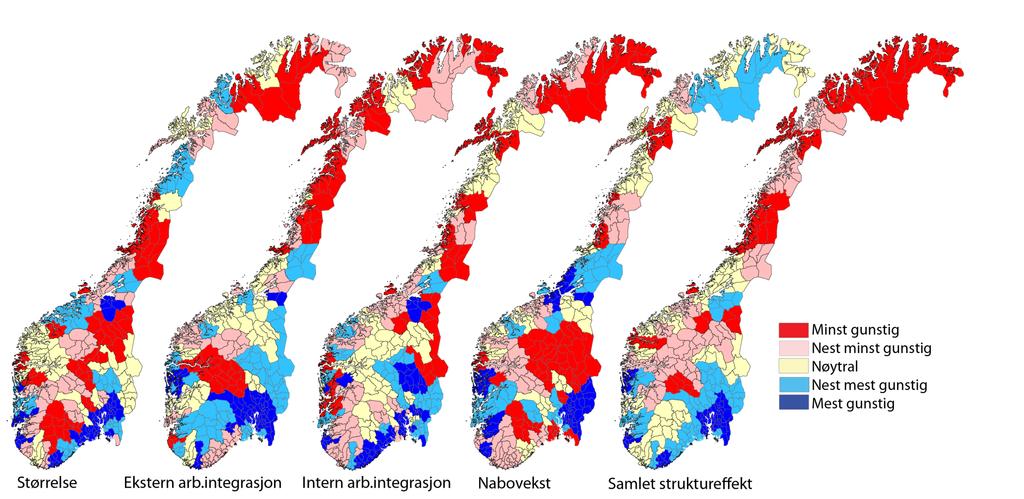 Glåmdal har forholdsvis god integrasjon, både internt og eksternt.