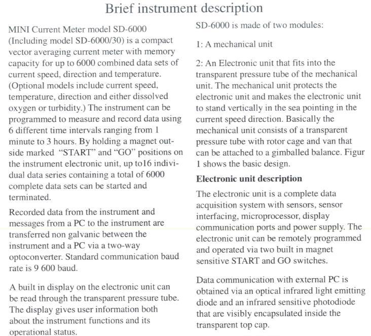 dokumentet: SD6 manual.