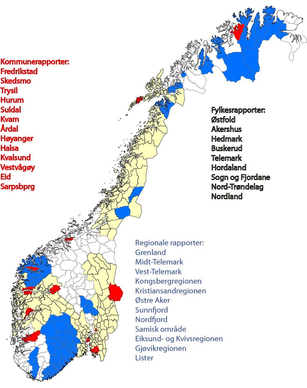 Telemarksforsking er i ferd med å utarbeide 34 rapporter.