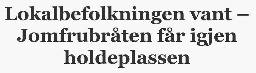 trikkeholdeplass skal gjenåpnes? Fordi vi her i praksis viser at Oslo også skal være en eldrevennlig by.