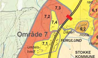 vegen må senkes over en lengde på ca 1,5 kilometer.