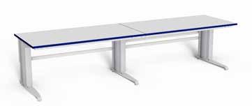 Flere bord kan settes sammen slik at opptil 4 ben kan styres samtidig. OS!
