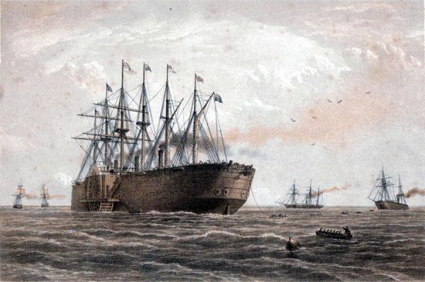 Datateknikk 8 Ca 1860 ble det gjort 2 mislykkede forsøk av Cyrus West Field på å legge en transatlantisk kommunikasjonskabel mellom USA og