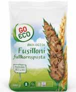 GO ECO - økologiske produkter Prøv Go Eco, vår egen økologiske serie.