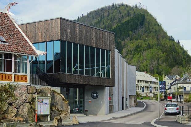 Hovedideen for det nye reiselivsmuseet var å benytte fjellet aktivt i museets arkitektur for å skape en helt spesiell attraksjon knyttet til opplevelsen av norsk natur.