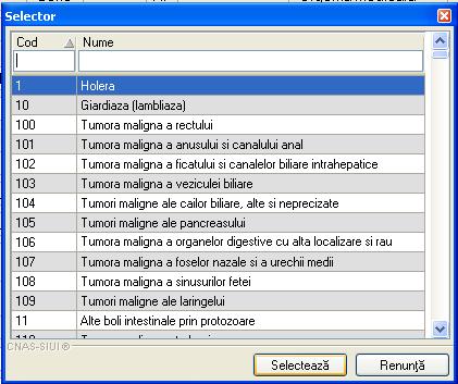 (fo/rc); - Data acordarii- se completeaza automat cu data operarii; - Valabil de la si pana - perioada de acordare a concediului; data de inceput a concediului medical poate fi cu cu cel mult o zi