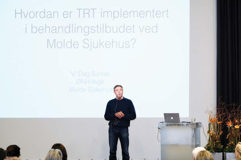 Hvordan er Tinnitus Retraining Theraphy (TRT) implementert i behandlingstilbudet ved Molde sykehus?