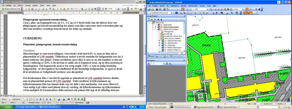 OPPLYSNINGER Tiltakshaver har fått utarbeidet et enkelt forslag til reguleringsplan for gbnr. 45/1556, del av Solberg Spinderi (vedlegg 1), til forhåndsvurdering.