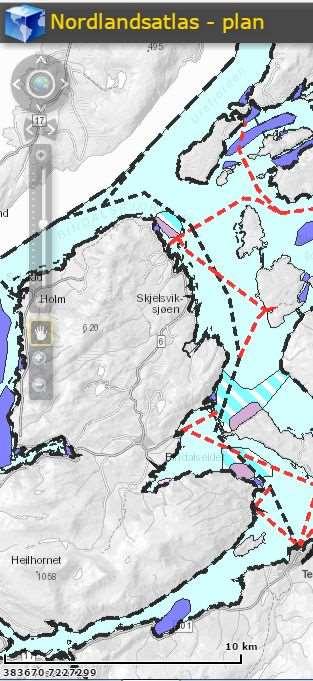 Planprosjekt Nordland Nordlandsatlas Status 2015: 127 planer 72% levert 2016: 141 planer 66%
