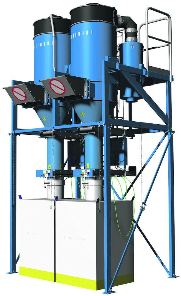 Et toppmoderne filtersystem til dine nåværende og fremtidige behov Flexfilter EX er produsert for å tåle overtrykk fra en potensiell eksplosjon og er utstyrt med et eksplosjonvernpanel.