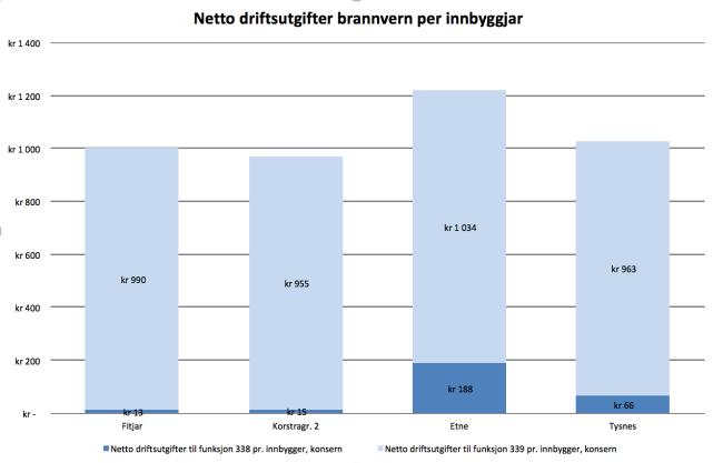 Det har vore lovbestemt tilsyn på 13 (alle) av våre særskilde brannobjekt.