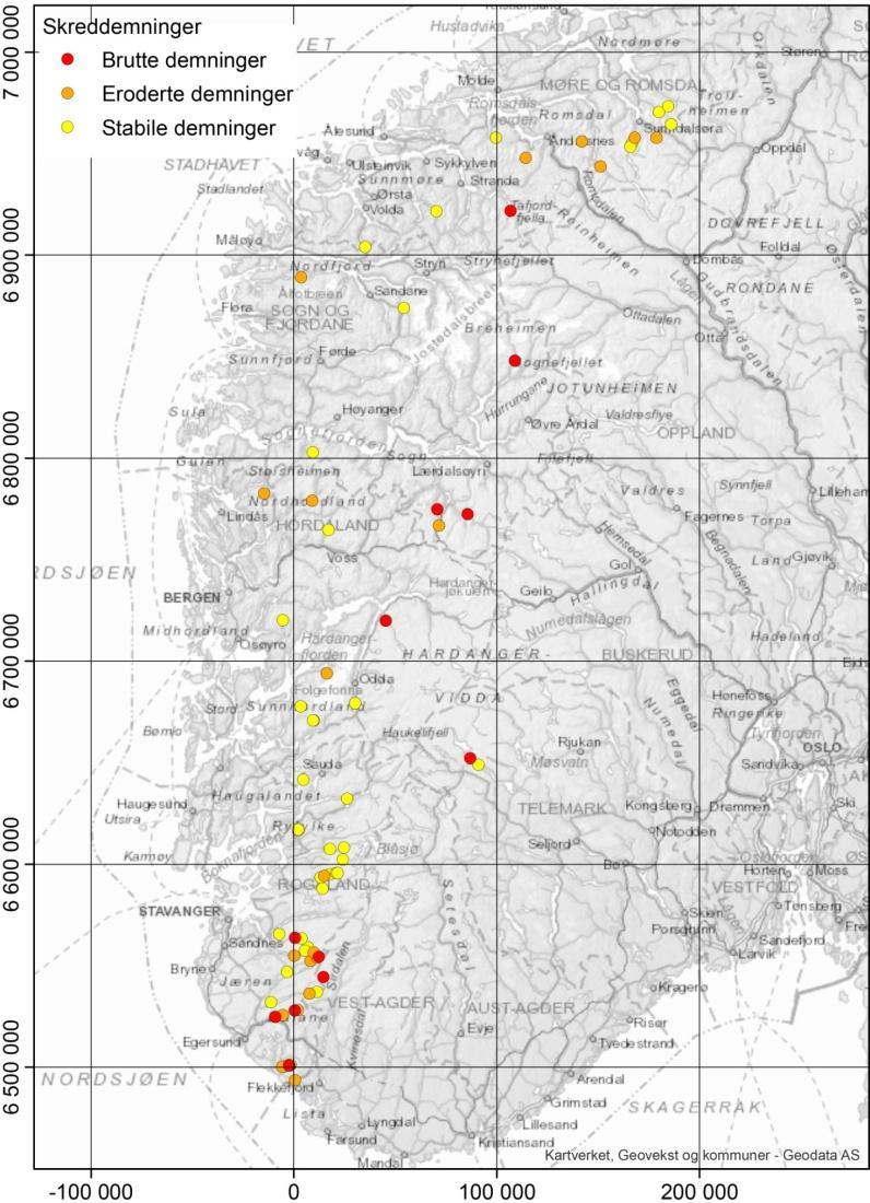 Konsekvensanalyse fjellskred