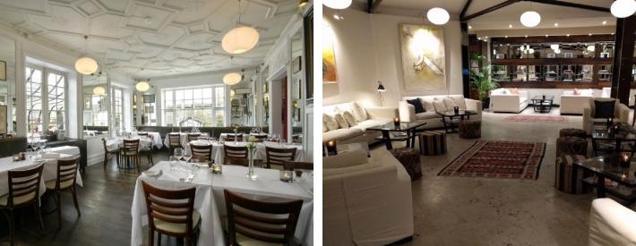 Restaurant og bar Rommene Hotellet har 22 værelser i tradisjonell dansk stil.
