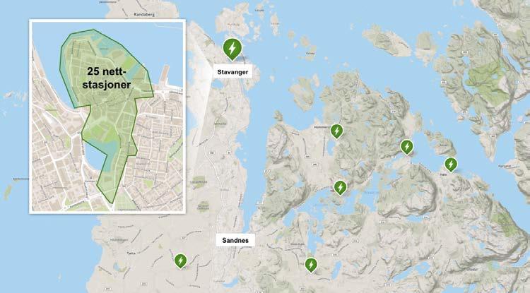 NØKKELTALL Enova-tilsagn:14,7 MNOK Totalbudsjett: 41 MNOK Varighet: 2015-2019 25 nettstasjoner i Stavanger sentrum 6 nettstasjoner i