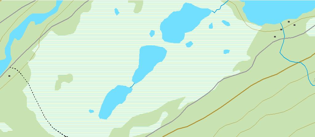 Kjerneområder Tidligere registreringer Målestokk 1:10 000 Omr.