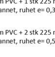 Beregnede systemkurver ved ulike forutsetninger for pumpeanlegg get, kfr figur 3.1 Beregning av dimensjonerende løftehøyde er utført for en ruhet hhv. k= 0,3 mm og 0,5 mm.
