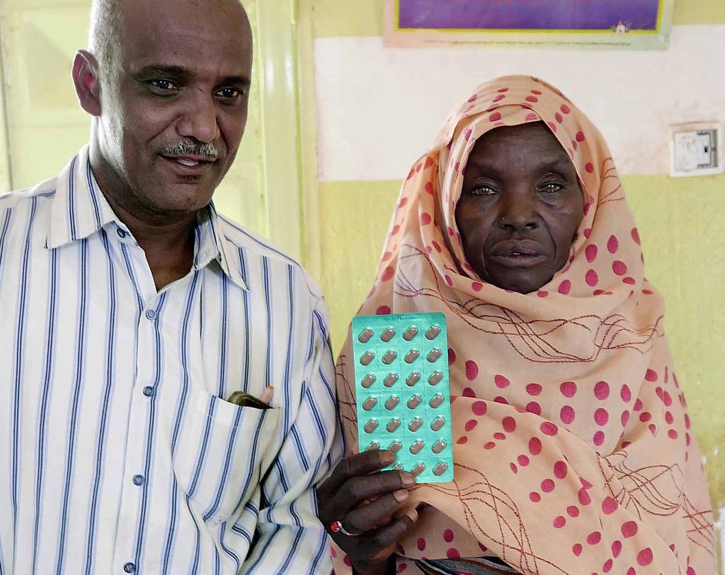 HAWA SLAPP Å AVBRYTE BEHANDLINGEN Hawa Hamdo er internflyktning i Sudan. Hun hadde vært syk lenge før hun fikk diagnosen tuberkulose.