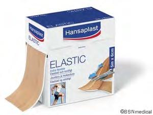 Hansaplast Elastic Et fleksibelt og elastisk plaster HANSAPLAST ELASTIC 2 X 18CM FINGER (100) 02567-00000 100 6000 HANSAPLAST