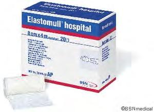 Elastomull hospital Elastisk bandasje med god bevegelighet ELASTOMULL HOSPITAL 4CM X 4M (20) 72599-00000 20 480 ELASTOMULL HOSPITAL 4CM X 4M (50) 72599-00005 50 400 ELASTOMULL HOSPITAL 6CM X 4M (20)