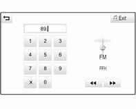 Radio Bruk Radiofunksjonen er en del av AUDIO-programmet. Stasjonssøk Automatisk stasjonssøk Trykk Y eller Z for å spille forrige eller neste stasjon.