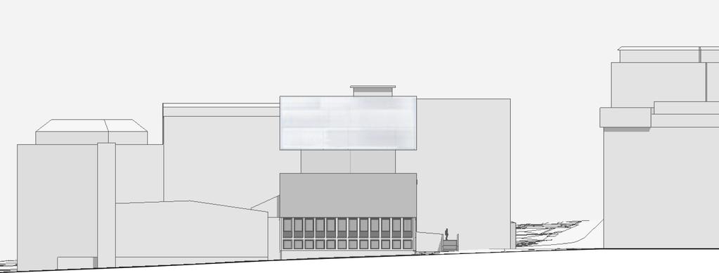 Fasade side - Håkonsgaten Kote +37,7 Kote