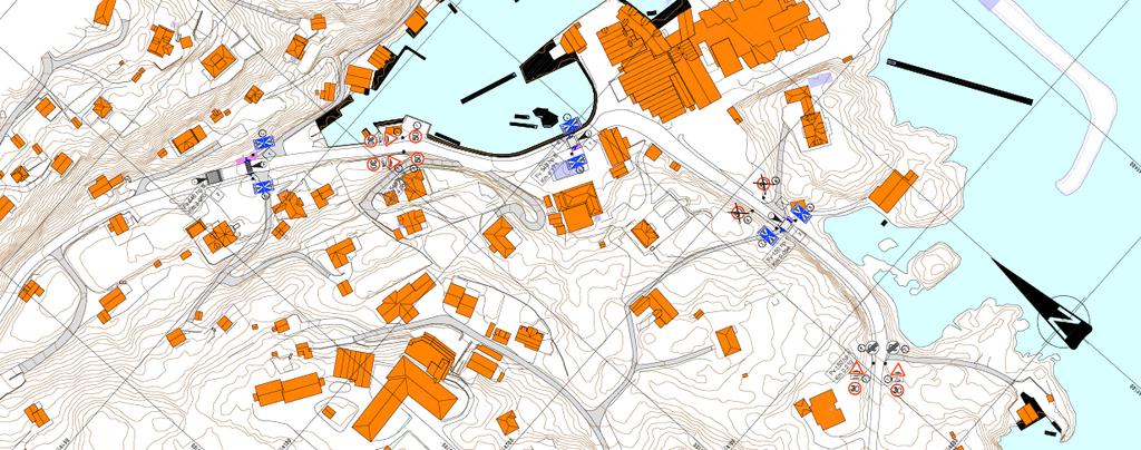 I 2013 var det ei trafikkmengd på 1600 ÅDT i området frå Selbjørnsbrua ned til Bekkjarvik sentrum (kaiområdet). Frå kaiområdet til krysset ved Selbjørn skule var trafikkmengda 900 ÅDT i 2013.