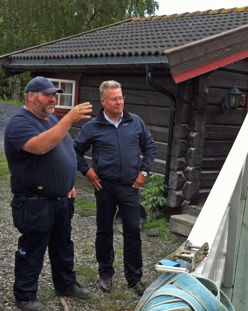 Flomskader i Norge belaster regnskapet Totalt 800 skader meldt til forsikringsselskapene etter flommen 1) Bransjens samlede erstatning for skader dekket