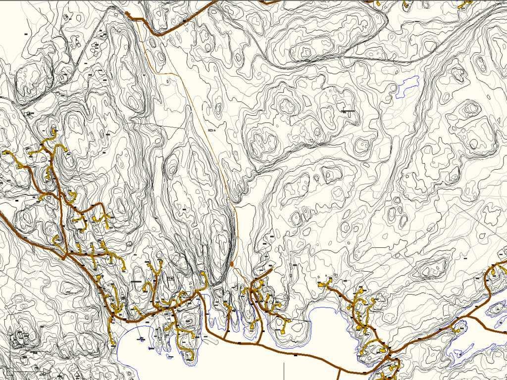 Alternativ tilknytning via Speidersletta til Høvik