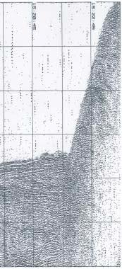 Utsnitt av seismisk profil 0201015 (boomer) (jmf.
