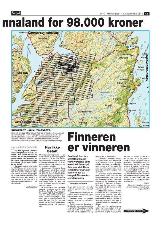 Skattar i fjell = skatt i kommunekassa? Gruver gir minimalt med inntekt til stat og kommune. Ikkje utan grunn at mineralkommunane klagar.