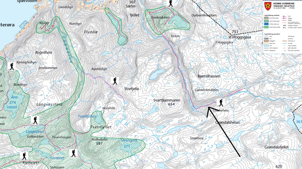 måte. Fylkesmannen er tilfreds med at terrenginngrep skal revegeteres. Sør-Trøndelag Fylkeskommune har ingen merknader til saken.