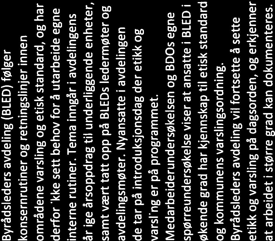 1.3. Anbefalinger Det anbefales at det utarbeides rutiner for opplæring i kommunens varslingsordning for å sikre at alle ansatte er kjent med kommunens varslings ordning, herunder retten til å varsle