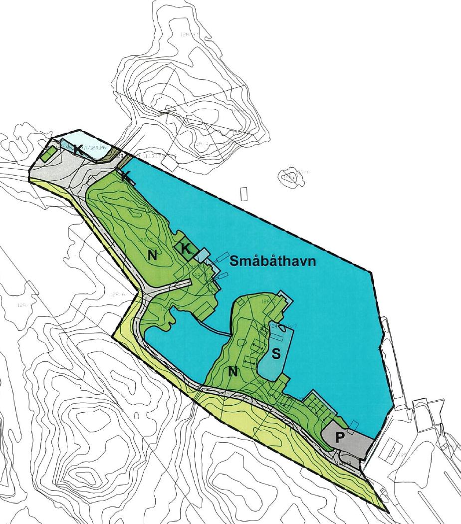 Kommunedelplanen føreset at naustområdet kan utviklast og tilpassast dagens bruk og at følgjande føresetnader vert lagt til grunn ved utarbei- ding av detaljplan: Betre utnytting av sjøområde,