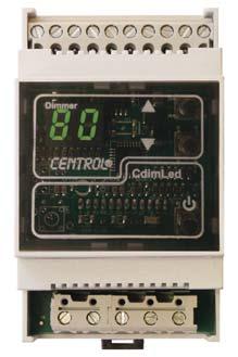 Dimmere CDimLed 400 Tavledimmer Dimmer det meste Impulsinngang (impulsbryter, Centrol-panel, el.) 0-10V-inngang (potmeter, 0-10V dimmer, PLS, el.