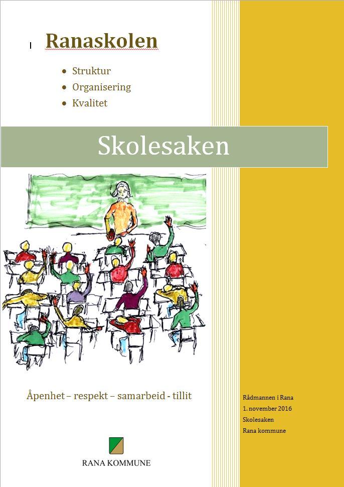 Kommunestyremøte - skolestruktur