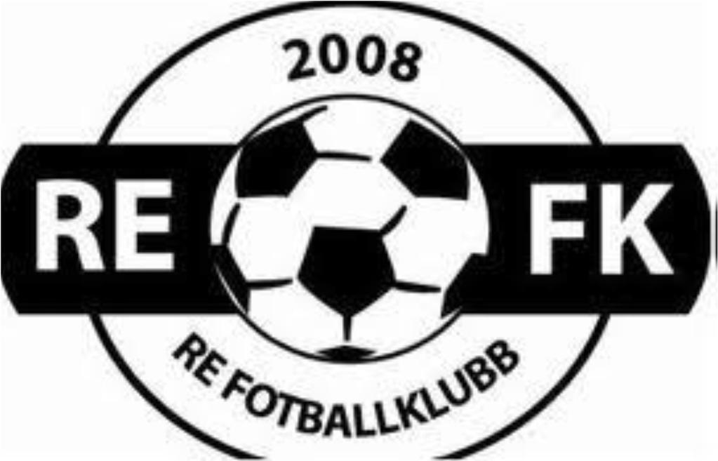 Sportsplan: RE FK skal skape entusiasme i Re Kommune, og tilby unge mennesker i kommunen ett sted hvor: FOTBALL gjøres: BEDRE for de som ønsker å nå langt som fotballspillere SUNNERE for de som