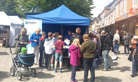 Stand nummer 3: Den tredje standen var i Trondheim 26. juni 2014. Den uken ble det arrangert noe som heter UNG 2014, som er en festival som besto av flere forskjellige samlinger.