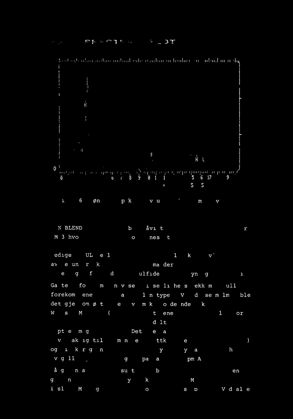 - 13-4096 6 2 Z 4 5 GAUTELIS -; 1e 11 12 1; 11115 16? 1Z 1'9 2e ; 0 SECS. Fig. 16: Røntgen spekter av uraninitt som er vist i Fig. 15.