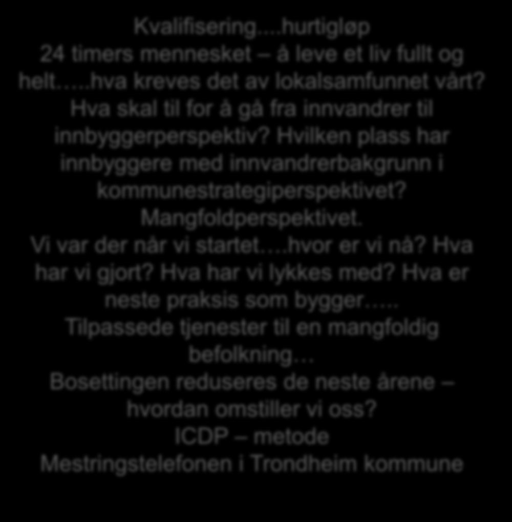 Kommunenes behov ift. de neste nettverkssamling 31. mai 2017 30. nov. 1. des. 2017 Psykisk helse...utfordringen med å leve i et eksil?