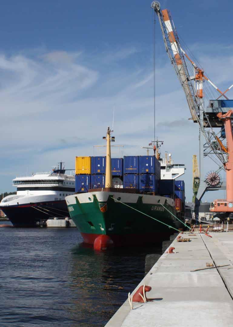 03 Tittel Fremtidens havn bygges ut! Larvik Havn skal være en aktiv tilrettelegger for logistikkoperatører i havna.