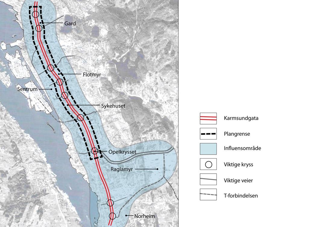 Plan- og influensområde