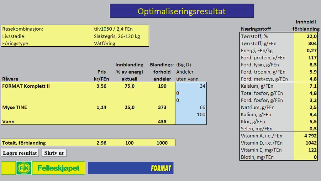 Kontakt din fag- eller salgskonsulent for optimering i FK Optigris.