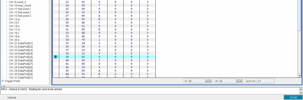 ortere inneholde av waveform og listing vinduene til forskjellige formater. F.eks.