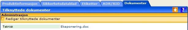 Med egendefinert mal kan man tilpasse marger og avstanden mellom etikettene til den lokale skriver. Dessuten kan man velge størrelsen på teksten og faresymbolene.